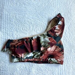 Albion Fit one shoulder swim top size L